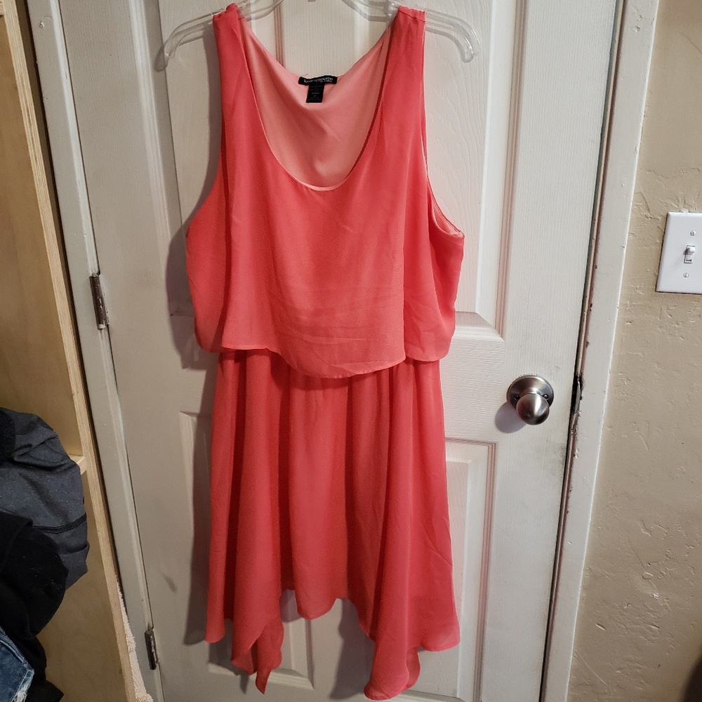 Coral dress